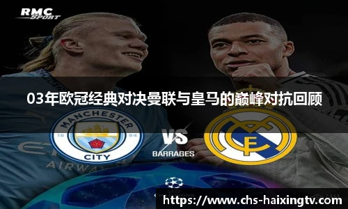 03年欧冠经典对决曼联与皇马的巅峰对抗回顾